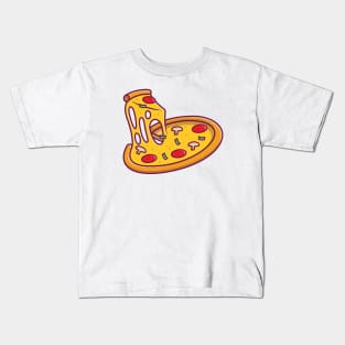 Pizza Melted Kids T-Shirt